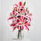 18" Pink Rubrum Lily Arrangement with Decorative Vase